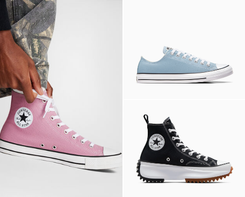“Iconic Style, Ultimate Comfort: The Converse Shoes & Clothing I Adore” cover photo collage