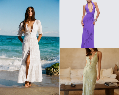 Beach Vacation - Maxi Dresses cover photo collage