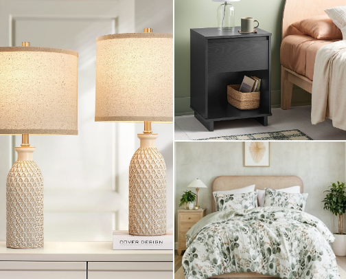 Bedroom essentials cover photo collage