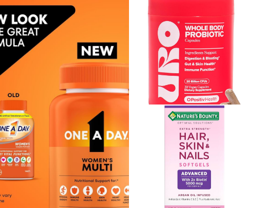 Middle Aged Mama Vitamin Essentials cover photo collage