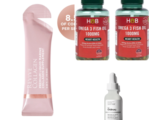 My Daily Glow Up Essentials! cover photo collage