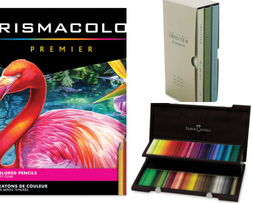 Colored Pencils for Beginners cover photo collage
