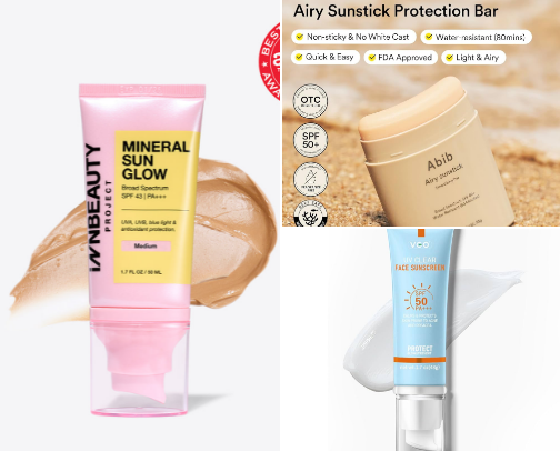Number “One” Anti-Aging Step in Skincare: Sunscreen Every Day! No Exceptions! 🌞 cover photo collage