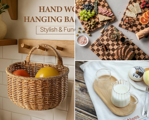 things in my home that make it clean, cozy, and efficient! cover photo collage