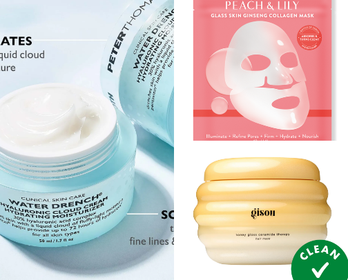 Skincare cover photo collage