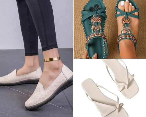 All-around flat shoes!👣💖😊 cover photo collage
