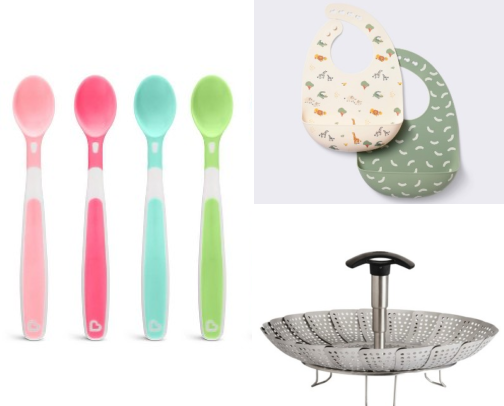 Starting Solids Essentials: Baby Feeding Must-Haves for Every Budget cover photo collage