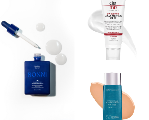 Mineral SPF cover photo collage