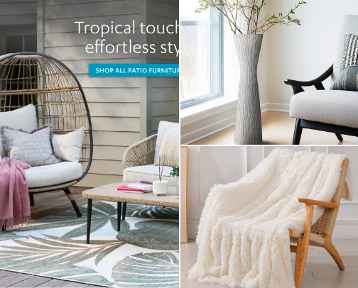 Home decor cover photo collage