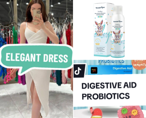 TIKTOK SHOP FINDS cover photo collage