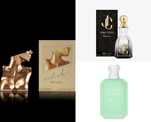 Fragrances cover photo collage