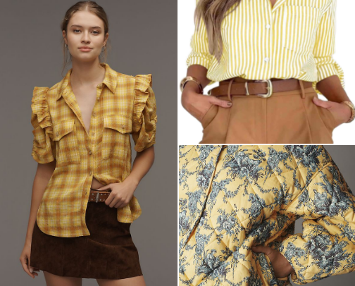 YELLOW, is anyone home? I found my favorite things in pretty yellows! 💛🍋⚡ cover photo collage