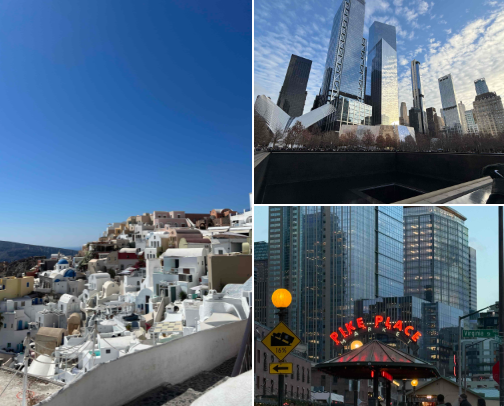 The Travel Diaries ✈️📔🧳 cover photo collage