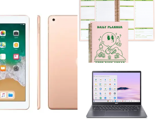 online school favs🩷 cover photo collage