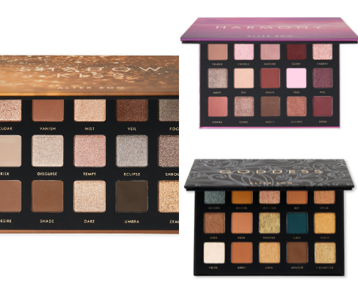 Affordable (dupe) great quality eye-shadow palettes cover photo collage
