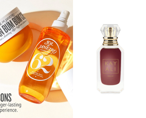 vanilla scent recommendations💛 cover photo collage