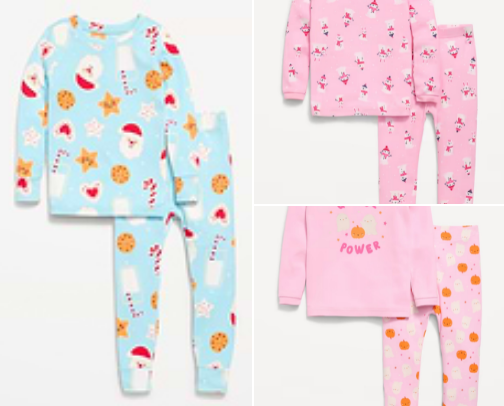 Halloween and Christmas Pajamas for the Whole Family cover photo collage