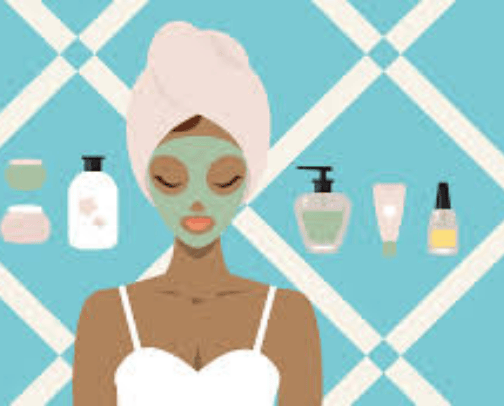 Skin care🦄 cover photo collage
