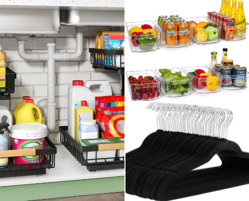 Amazon Home Organization Finds That Just Make Sense cover photo collage