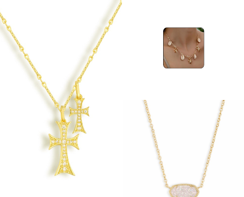 ✨For the gold jewelry girlies ✨ cover photo collage