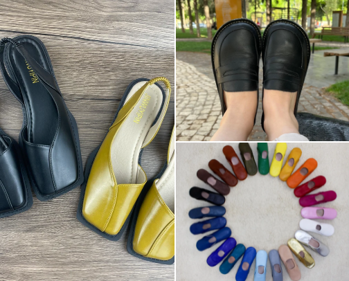 Shoes for all your special days cover photo collage