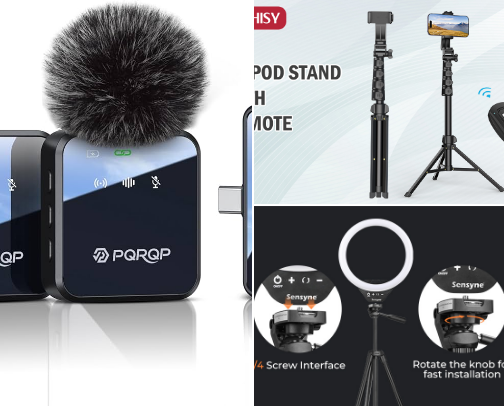 Content Creator Must Haves cover photo collage