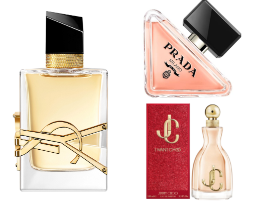 perfume cover photo collage