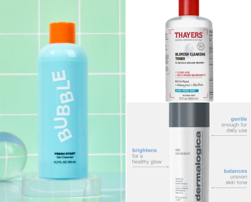 Skincare SAVES. cover photo collage