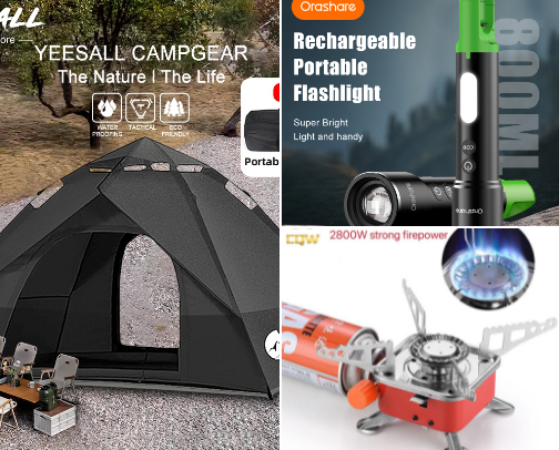 Outdoor Activity MUST HAVE cover photo collage