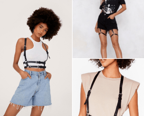 •ACCESSORIES- gloves, harness, socks, fishnets, caps etc...• 🪭🧤🕶 cover photo collage