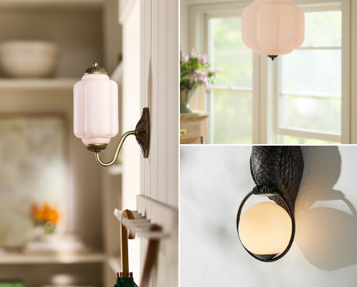 Aesthetic lighting cover photo collage