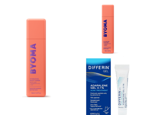 Skincare I swear by! cover photo collage