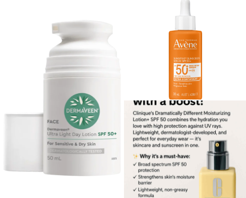 Skincare for dry skin cover photo collage