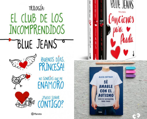 Libros que te entregan amor! cover photo collage