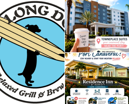 My Port Canaveral Recommendations! - ᖴᖇOᗰ ᗩ ᒪOᑕᗩᒪ ᥫ᭡ cover photo collage