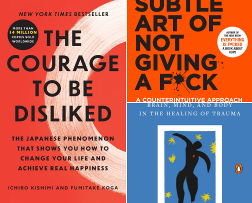 My favorite book recs cover photo collage