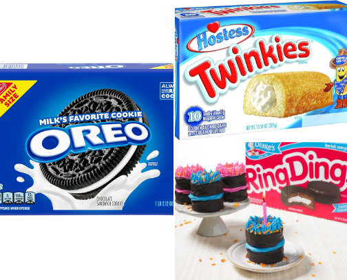 Snacks cover photo collage