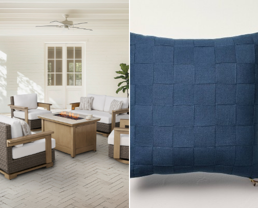 Backyard patio set cover photo collage