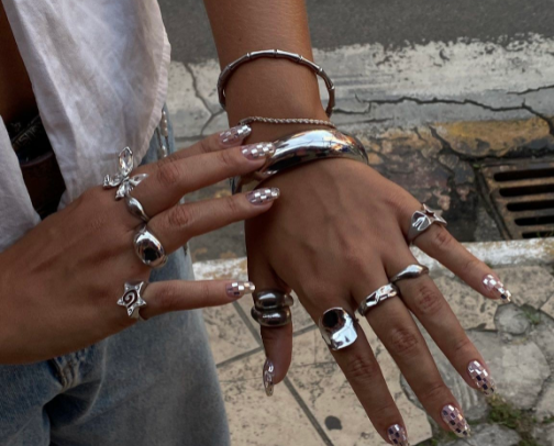 Affordable jewelry that looks expensive! (White gold) cover photo collage