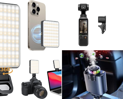 Electronic Gadgets cover photo collage