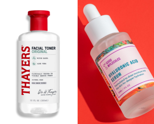 Skincare cover photo collage