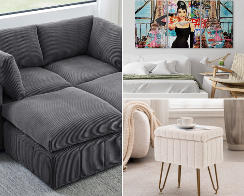 Dream living room!🛋️😍 cover photo collage