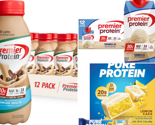 Protein diet musts cover photo collage