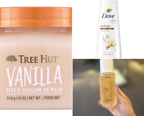 Vanilla Lovers Shower Routine cover photo collage