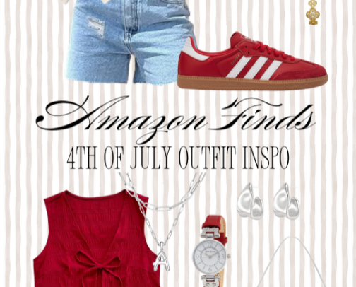 4th of July outfit inspo cover photo collage
