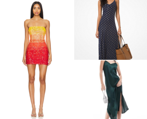 Glam Party Outfit Night Picks cover photo collage