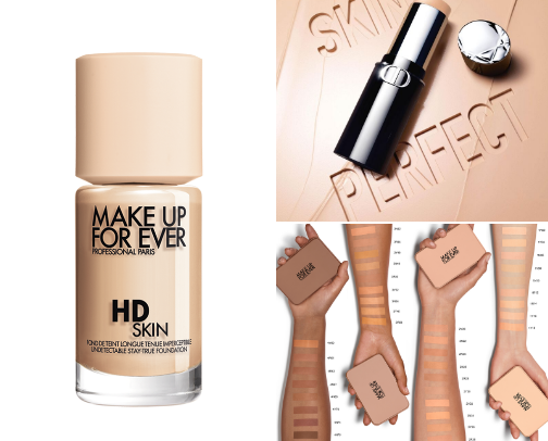 Skin like Foundations for Every Skin Type 💄 cover photo collage