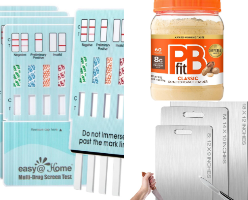 Health/Fitness-Friendly Finds 💪🏼 cover photo collage