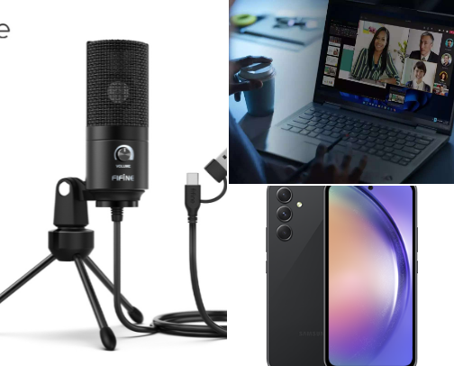 What's on my desk cover photo collage