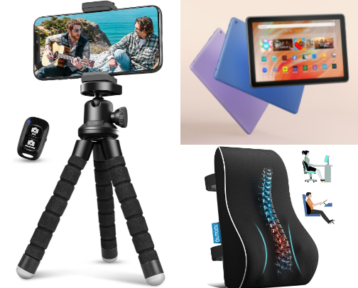 WFH. Essential Gadgets, Device and accessories recs. cover photo collage